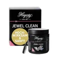 Produktbild: Hagerty Jewel Clean Schmucktauchbad für Edelsteine Gold Platin 170 ml I Effektiver Schmuckreiniger Diamanten Saphire Rubine I Schmuck-Reinigungsbad für erneuerten Glanz I mit Korb und Bürste