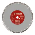 Produktbild: STIER Diamanttrennscheibe Plus Ø350mm Beton Granit Stein Bohrung 25,4mm Pflaster