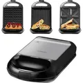 Produktbild: Steinborg 3in1 Sandwichmaker | Kontaktgrill | Waffeleisen | Cool-Touch | Antihaftbeschichtung
