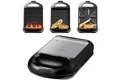 Produktbild: STEINBORG 3-in-1-Sandwichmaker SB-2120, 1200 W, Antihaftbeschichtung, Cool-Touch-Griffe