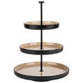 Produktbild: APS Etagere FRIDA beige/schwarz 43,0 cm