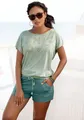 Produktbild: Venice Beach Rundhalsshirt mit Logoprint, T-Shirt, sommerlich-sportlicher Look