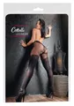 Produktbild: Cottelli LEGWEAR Schwarze Strumpfhose mit elegantem Muster über dem Knie 1