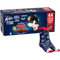 Produktbild: Felix Fantastic MIX Geschmacksrichtungen in Gelee: 44x85g + Felix Socken GRATIS
