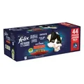 Produktbild: Felix So gut wie es aussieht Vielfalt vom Land mit Rind, Huhn, Ente, Lamm in Gelee Nassfutter Katze (Jumbopack) 2 Kartons (88 x 85 g)