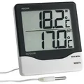 Produktbild: TFA Thermometer 30.1011, innen/außen, digital, mit Kabelfühler