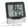 Produktbild: 30.1011 TFA Kabelgebundenes Thermometer Schwarz-Weiß ~D~
