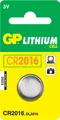Produktbild: GP CR2016-7U1 Lithium Batterie CR2016 (3V)