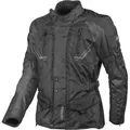 Produktbild: gms Motorradjacke GMS Taylor Motorrad Textiljacke herausnehmbares Innenfutter,wasserdicht schwarz 7XL