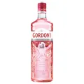 Produktbild: Gordon's Pink Gin, Premium destilliert, Erfrischend köstlich, mit Erdbeer- und Himbeergeschmack, handgefertigt in England, 37,5% Vol, 700 ml Einzelflasche