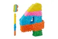 Produktbild: relaxdays Pinata Zahl mit Stab und Maske, 4
