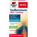 Produktbild: DOPPELHERZ Sodbrennen akut+protect Kautabletten 20 St PZN 17387546