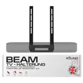 Produktbild: Sound bass Beam TV-Halterung, Kompatibel mit Generation 1 & 2 Sonos Beam Halterung für TV, Schwarz, Komplettes Montageset Enthalten, Beam Soundbar