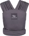 Produktbild: manduca Sling Tragetuch  Elastisches Babytragetuch Bio Baumwolle Geburt bis 15kg