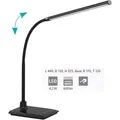 Produktbild: Led Tischleuchte Laroa schwarz 32,5 x 12 cm dimmbar, neutralweiß Lampen - Eglo