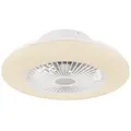 Produktbild: Globo 03628 LED Deckenleuchte mit Ventilator Travo 1x30W | 1700lm | 3000-6500K - dimmbar, Fernbedienung, Nachtmodus, weiß