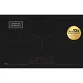 Produktbild: AEG Induktionskochfeld 80cm SaphirMatt Schwarz DoubleBridge rahmenlos