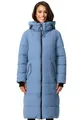 Produktbild: MARIKOO Damen Winterjacke Stepp Winter Jacke gesteppt lang warm Kapuze B989 [B989-Zurar-DustyBlue-Gr.3XL]