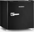 Produktbild: Severin Retro Mini Kühlschrank | GB 8880 | 31L Kühl-/Gefrierbox | schwarz | leise 41dB | Energieklasse E, E (Spektrum A bis G)