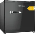 Produktbild: Mini Kühlschrank 31L schwarz Retro Design leise EEK E regelbar klein