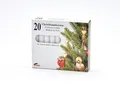 Produktbild: 20er Baumkerzen 1,3 x 10cm, weiß, im Fotokarton Weihnachten Weihnachtsbaum Kerze