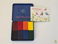 Produktbild: Stockmar Wachsmalblöcke 8er Metallbox Regenbogenfarben Bunt Stifte Wachsmaler