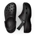 Produktbild: Crocs Classic Platform Clog Schwarz US W7 (EU 37-38) Damen