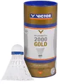 Produktbild: BONMAC Victor Nylon Shuttle 2000 Gold 3er-Weiß-Blau