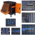 Produktbild: Holmwerk  Werkstattwagen 252 Teile XXL Bestückt Orange