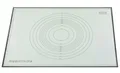 Produktbild: RÖSLE Back- und Arbeitsmatte Silikon, Hochwertige Teigmatte als Unterlage mit Maßen, rutschfest, hitzebeständig und wiederverwendbar, Silikon, spülmaschinengeeignet, Weiß