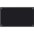 Produktbild: vidaXL Küchenrückwand Schwarz 70x40 cm Hartglas