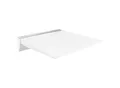 Produktbild: Villeroy und Boch Vicare Universal Duschklappsitz 92174068 35,5 x 37 cm, Aluminium