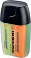 Produktbild: Textmarker STABILO® BOSS Original, 4er-Box, Keilspitze, lichtbeständig, schnell trocknend, gelb/blau/grün/orange 60740
