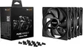 Produktbild: Be Quiet! Pure Wings 3 120 mm PWM Triple Pack, Ventilator, 12 cm, 1600 RPM, 84,8 m³/h, Schwarz
