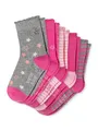 Produktbild: Schiesser Mädchen Kinder Kids Größe 19 Bis 34 Strümpfe Socken - 5er Pack, Sortiert 1_173046, 19-22 EU