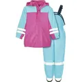 Produktbild: Playshoes Regenoverall Regen-Anzug mit Fleece-Futter blau 86