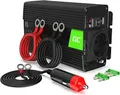 Produktbild: Green Cell INV03DE - Wechselrichter Gleichstrom in Wechselstrom - DC 12 V - 500 Watt - Europa - Schwarz (INV03DE)