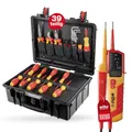 Produktbild: Wiha Lehrlingskoffer für Elektro-Installation 39-teilig, VDE Werkzeug