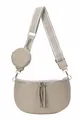Produktbild: XL Damen Tasche Crossbody Gürteltasche Messenger-Tasche Hüfttasche Bauchtasche Umhängetasche Cross-Over Bodybag Schultertasche Handytasche Leder Optik Taupe