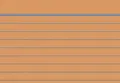 Produktbild: BRUNNEN Karteikarten Karteikarten A8 liniert orange VE=100 Stück