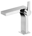 Produktbild: KEUCO Waschtisch-Armatur chrom für Waschbecken, Höhe 21cm, Einlochmontage, Design-Wasserhahn, Einhandmischer, Waschtischmischer, Edition 11