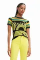 Produktbild: DESIGUAL MAGLIA DONNA GIALLO