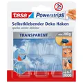 Produktbild: tesa Powerstrips DECO Haken SMALL - Klebehaken für Deko an Glas und Spiegel - bis zu 200 g Haltekraft