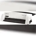 Produktbild: Fellowes Plastikbindegerät Starlet 2+,Stanzleistung: bis 12 BlattBindekapazität bis zu 120 Blatt,16mm Binderücken, in 2 Positionen