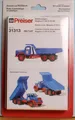 Produktbild: Preiser 31313, - Spur H0 / Maßstab 1:87 -, Bausatz: Muldenkipper Magirus F230 D