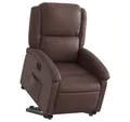Produktbild: vidaXL Sessel Relaxsessel mit Aufstehhilfe Elektrisch Braun Kunstleder (1-St)