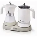 Produktbild: Espressokocher Mit Milchaufschäumer Mokkakanne Kaffeemaschine Wasserkocher