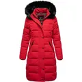 Produktbild: REPUBLIX Winterjacke TALIA Damen Gefütterte Dicke Winter Jacke Mantel Parka mit Kapuze rot S