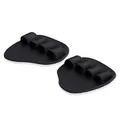 Produktbild: GORILLA SPORTS® Griffpolster - Set, Gummi, Neopren, Schwarz - Grip Pads, Bodybuilding Zubehör, Fitness Handschutz, Griffpads für Gym, Krafttraining
