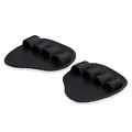 Produktbild: GORILLA SPORTS® Griffpolster - 2er Set, Gummi, Neopren, Schwarz - Grip Pads, Bodybuilding Zubehör, Fitness Handschutz, Griffpads für Gym, Krafttraining, Klimmzüge, Calisthenics